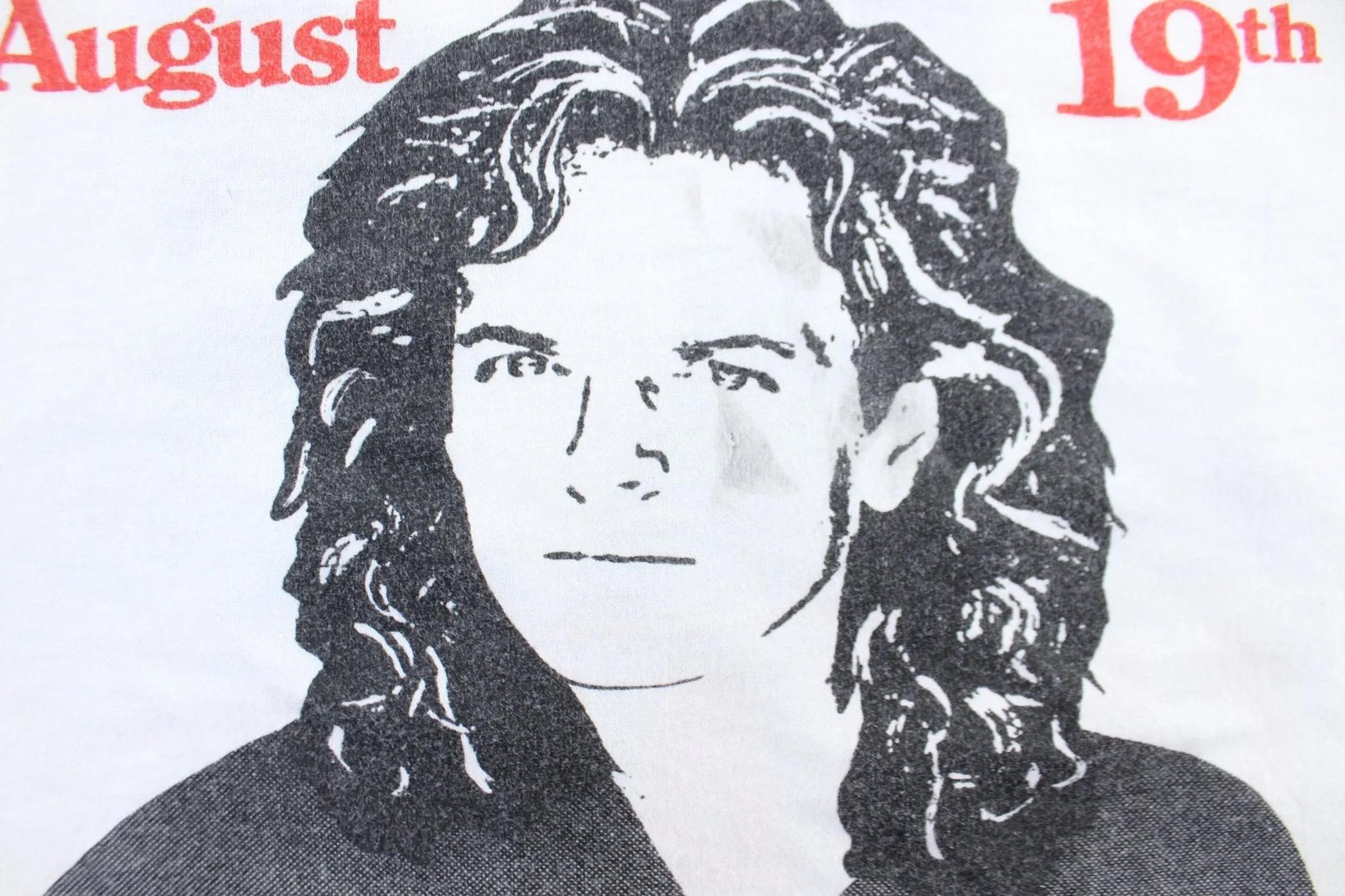 1992 Peter Frampton Sneakers Tour T-shirt