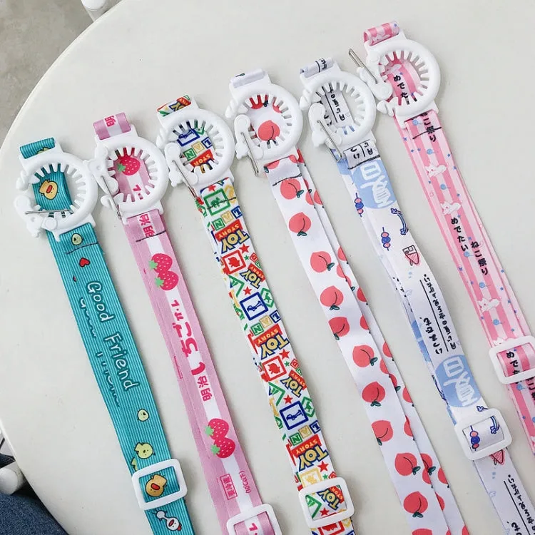 5 PCS 3cm Buckle Beverage Bottle Strap Crossbody Water Cup Lanyard(B7)