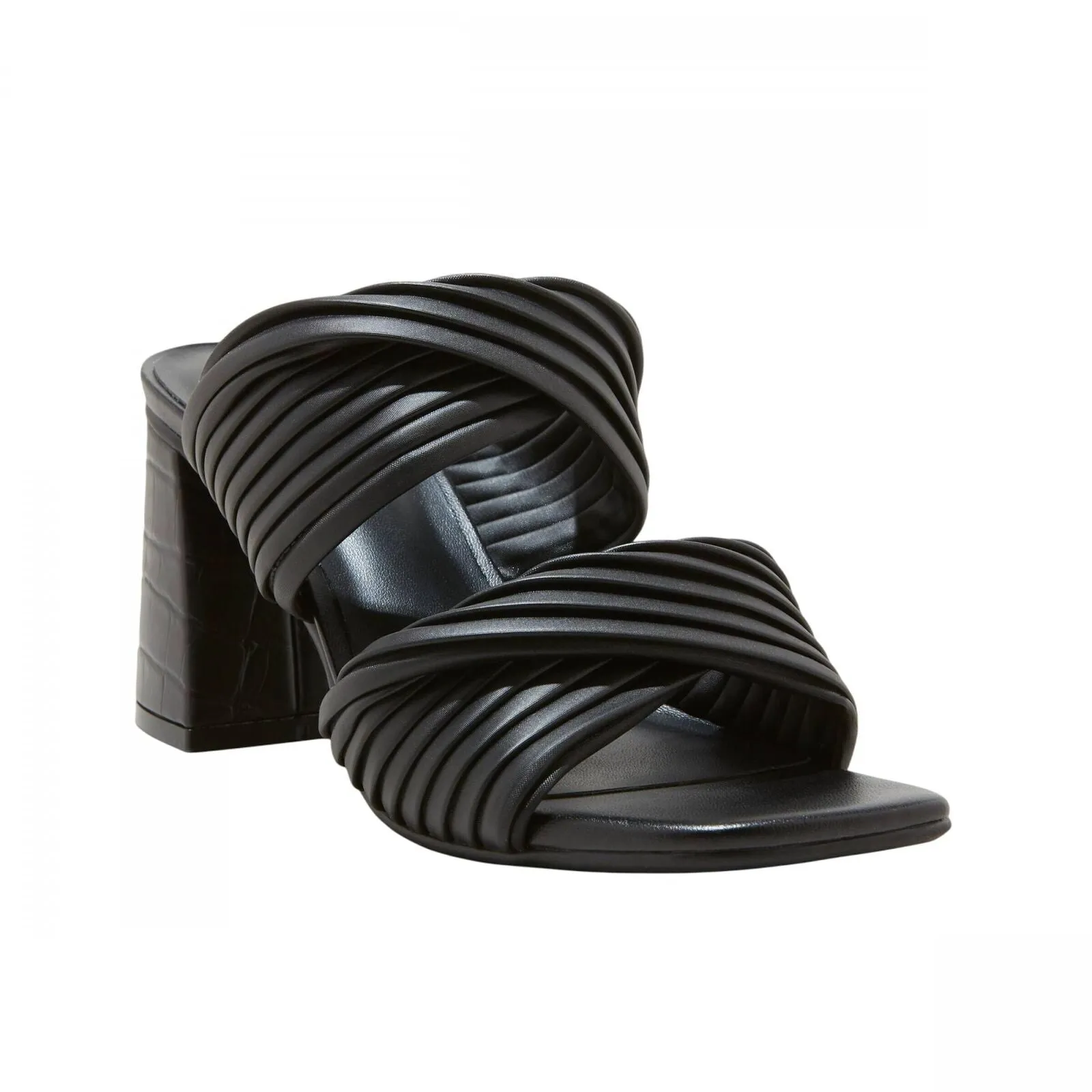 A New Day Womens Jessa Mule Heels 87931547 Black 7.5M