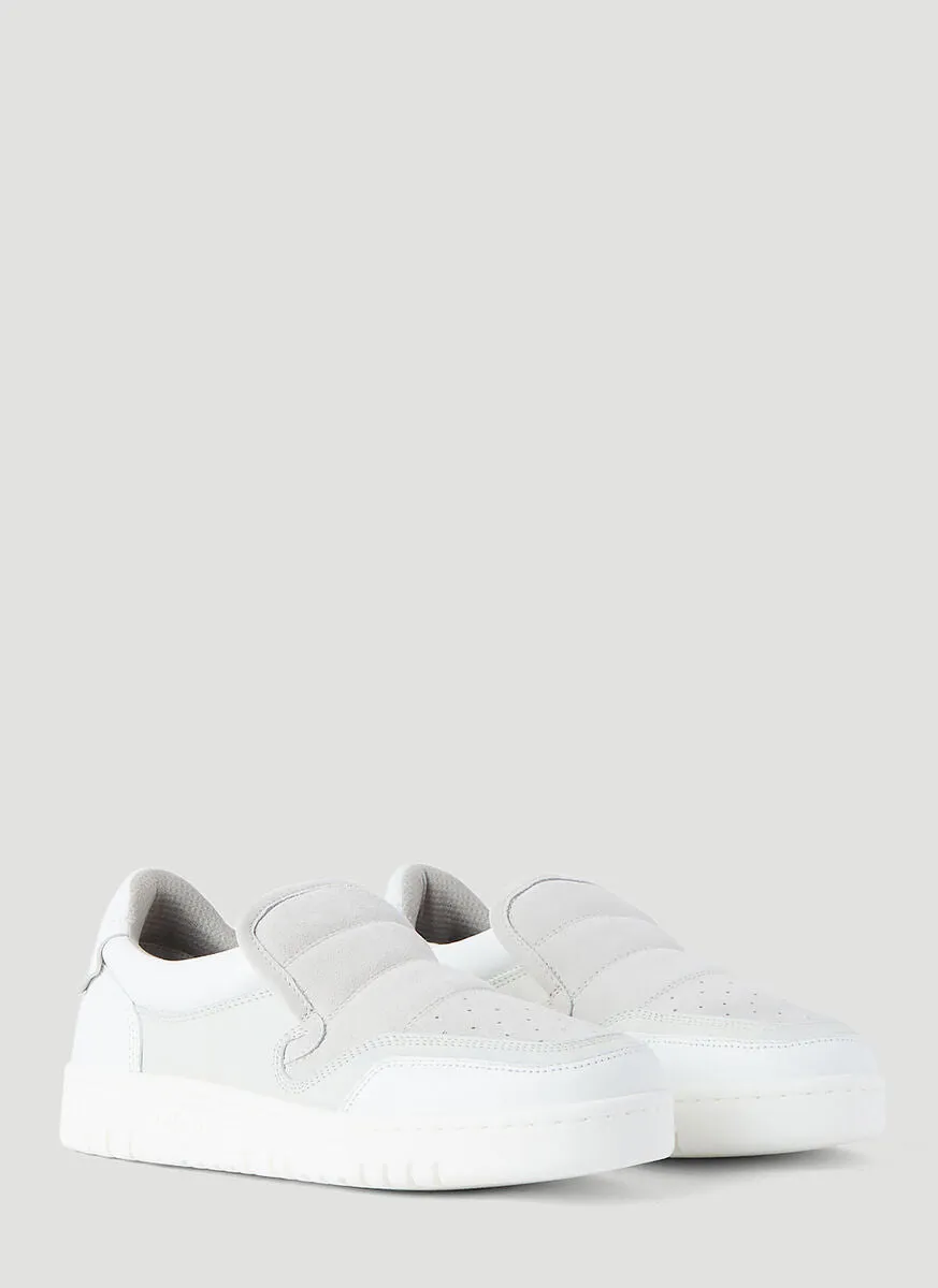 Acne Studios Logo Printed Slip-On Sneakers