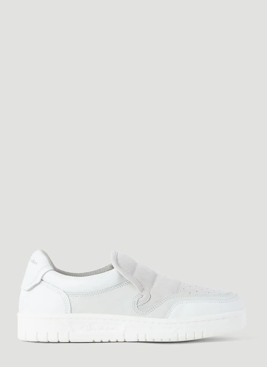 Acne Studios Logo Printed Slip-On Sneakers