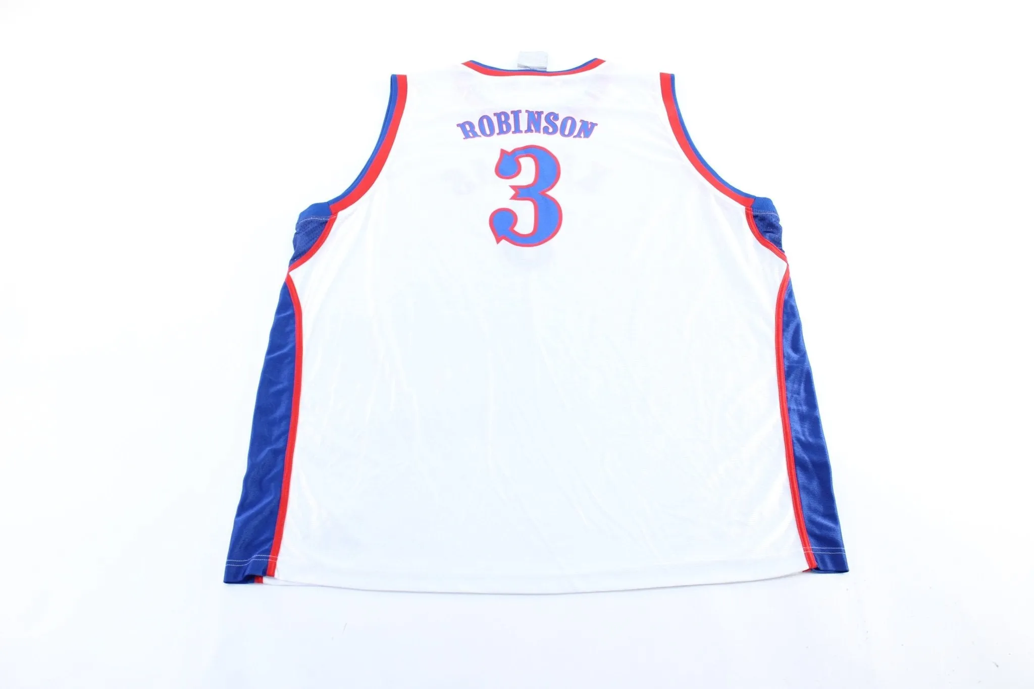 Adidas Embroidered Logo Kansas Jayhawks Russell Robinson Jersey