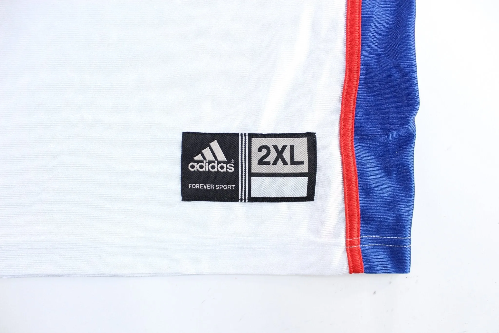 Adidas Embroidered Logo Kansas Jayhawks Russell Robinson Jersey