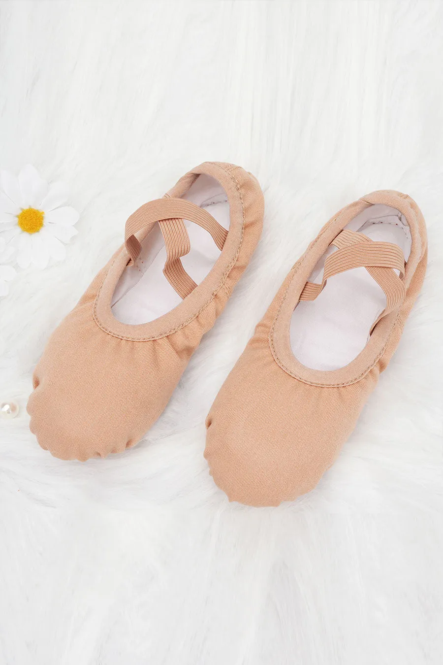 Adults Stretch Canvas Ballet Shoes