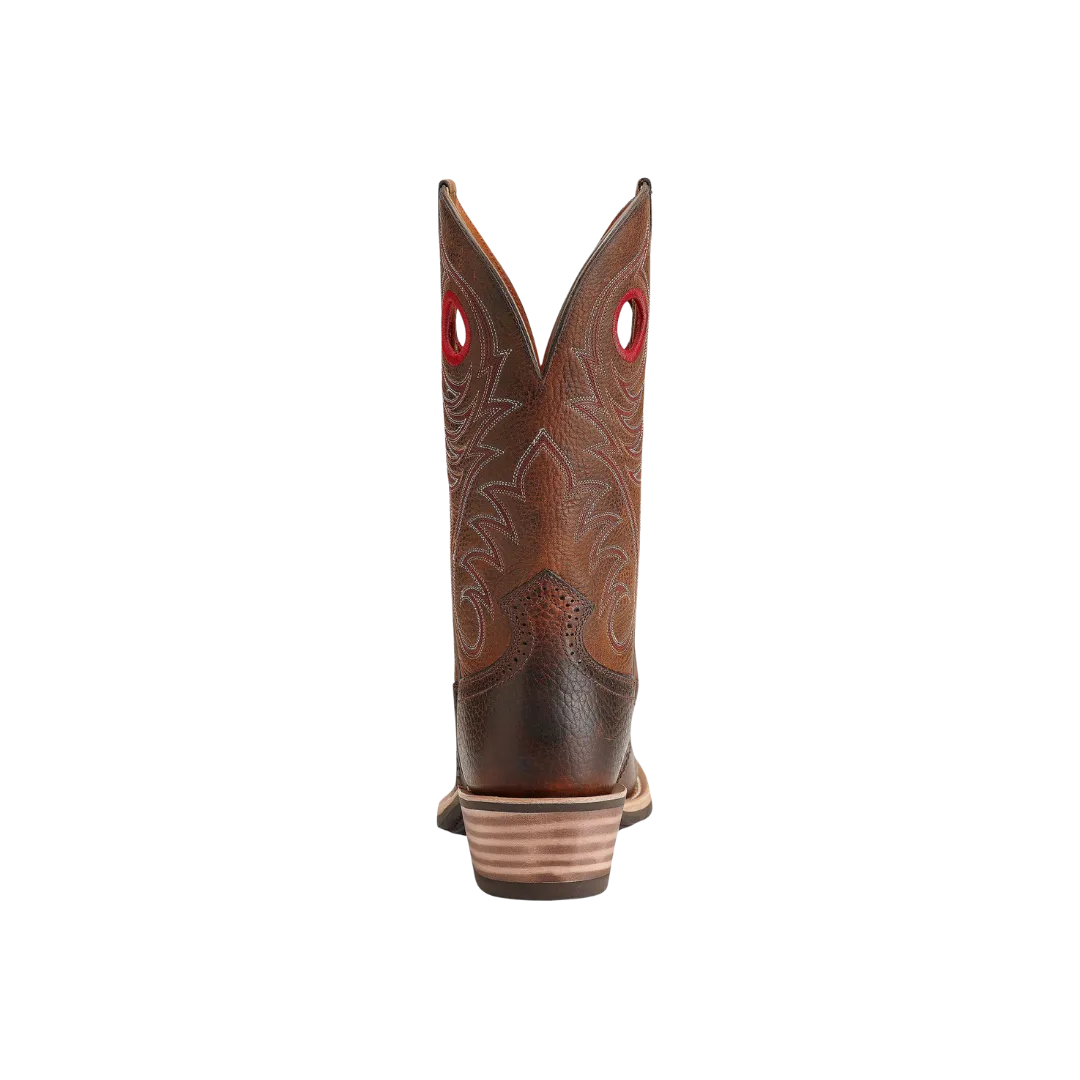 Ariat Men's Heritage Roughstock Wide Western Brown Boot