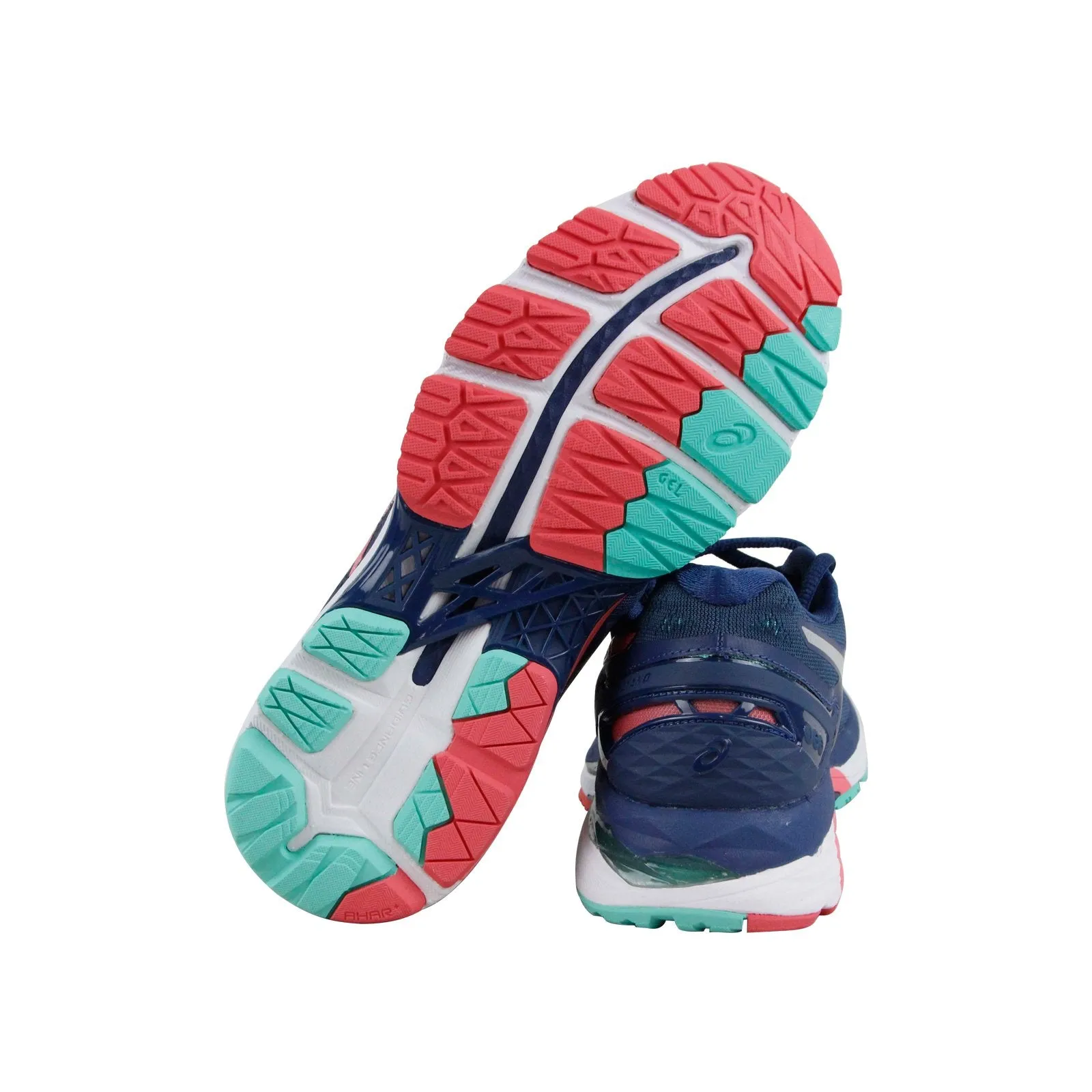 Asics Gel Kayano 23 T696N-5893 Womens Blue Canvas Low Top Athletic Running Shoes