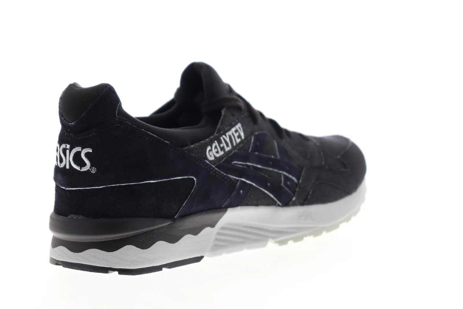 Asics Gel Lyte V H7AVQ-9690 Mens Black Canvas Low Top Lifestyle Sneakers Shoes