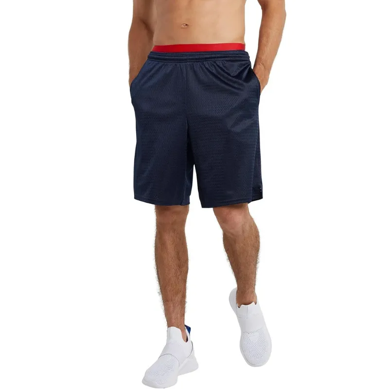 Athletic Mesh Design Gym Shorts For Flexible Performance