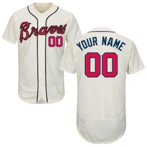 Atlanta Braves Customizable Baseball Jersey - 2 Styles Available