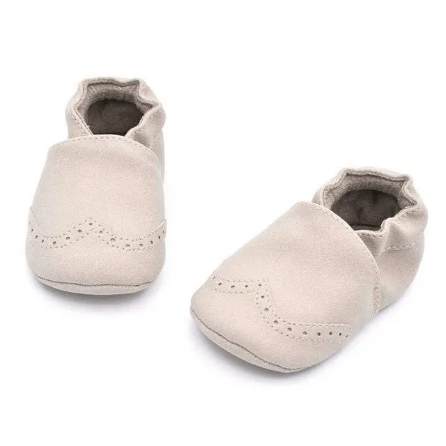 Baby Shoes Nubuck Baby Moccasins Newborn Shoes Soft Infants Crib Shoes Sneakers First Walker