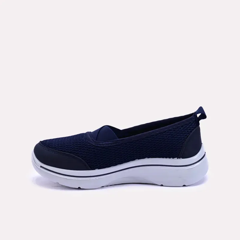 Benedicta Blue Slip On Sneakers 0440733