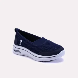 Benedicta Blue Slip On Sneakers 0440733