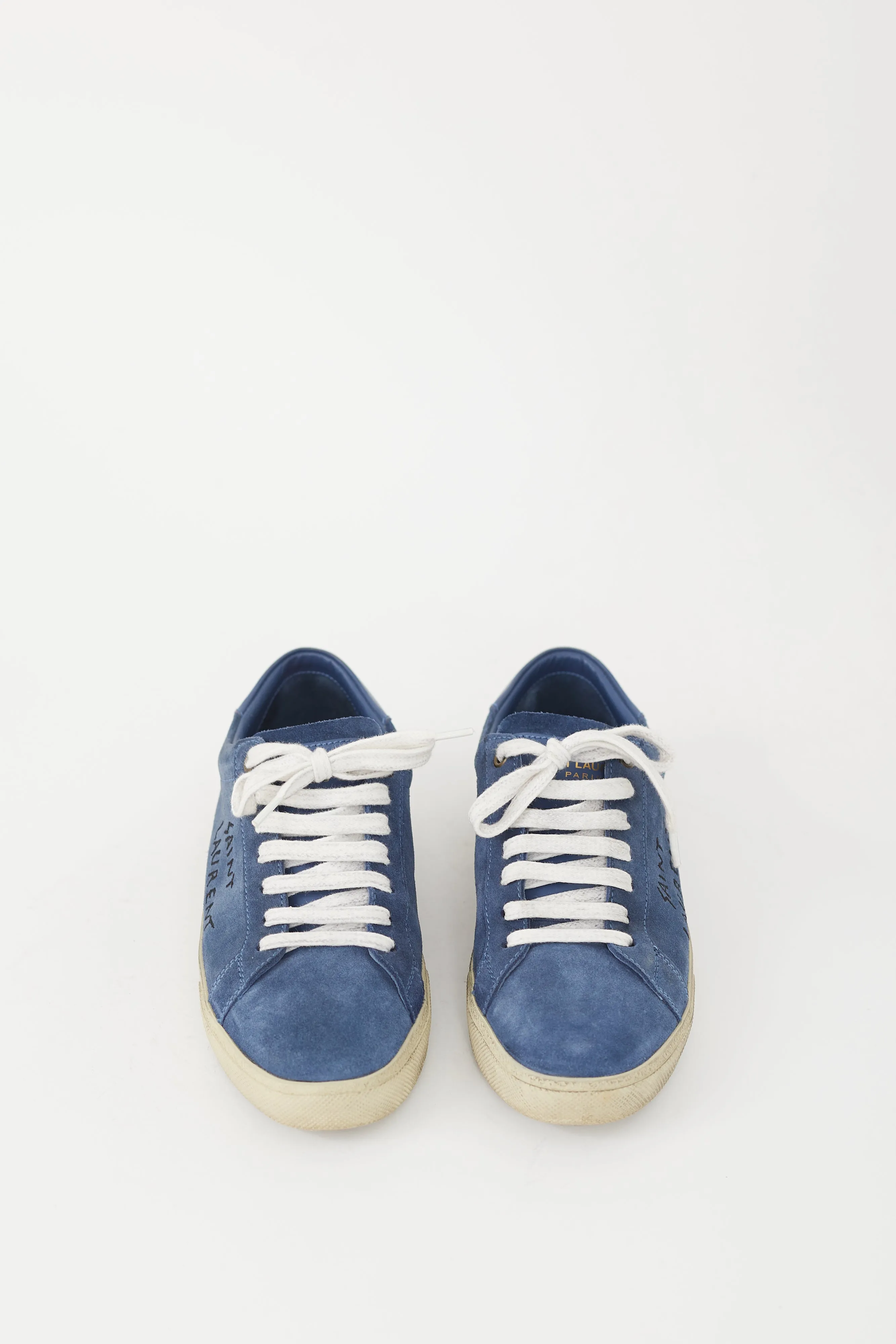 Blue Suede Court SL/06 Sneaker