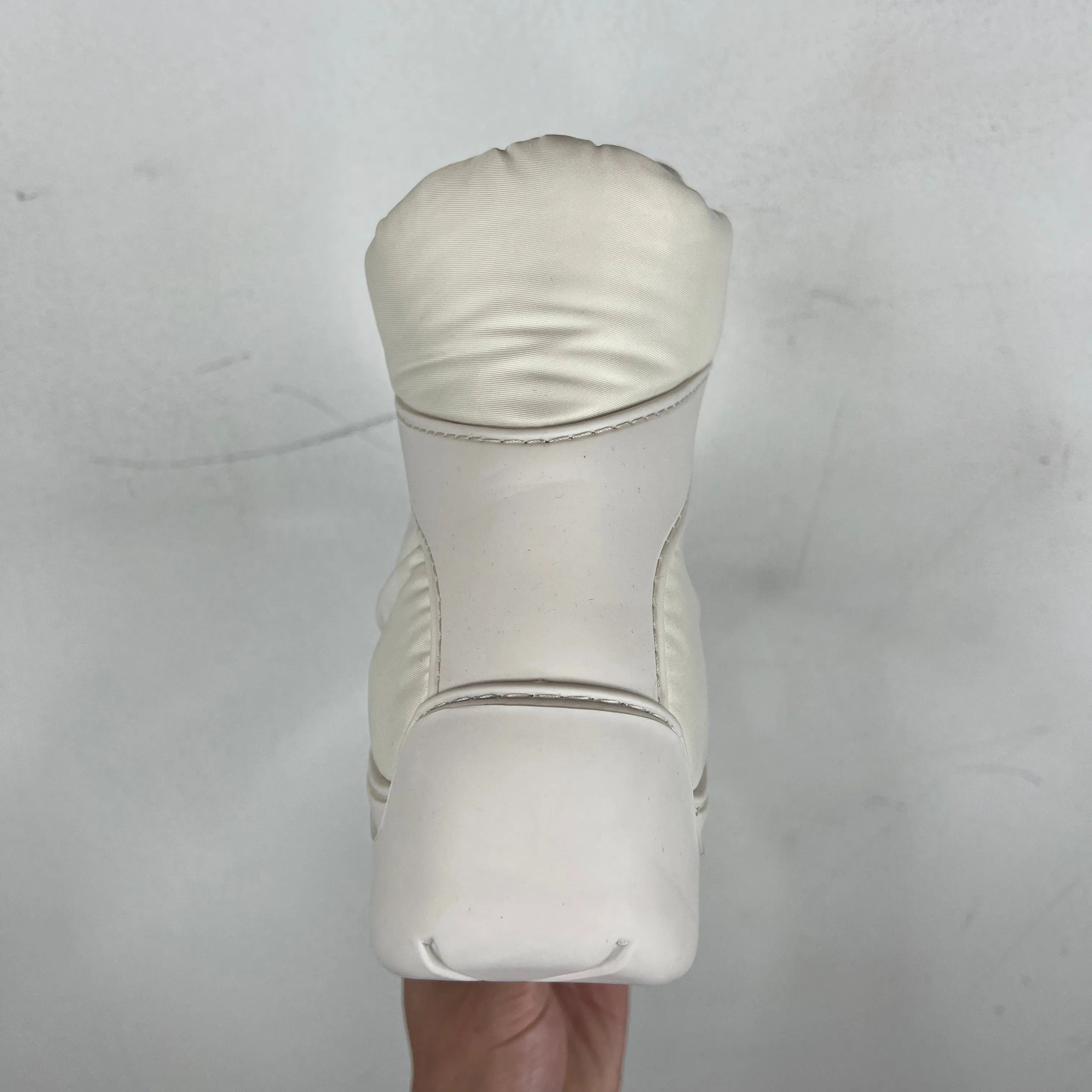 Bottega Veneta Nylon White Puddle Boots