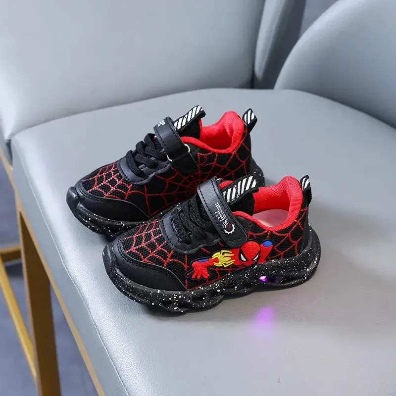 Boys Autumn LED Light-Up Casual Sneakers