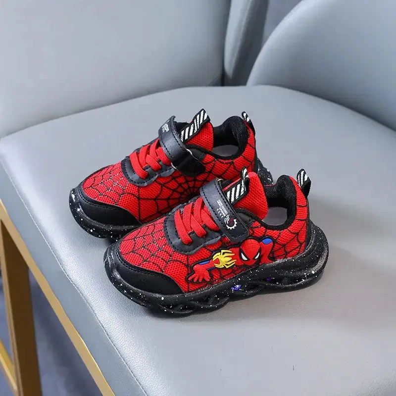 Boys Autumn LED Light-Up Casual Sneakers