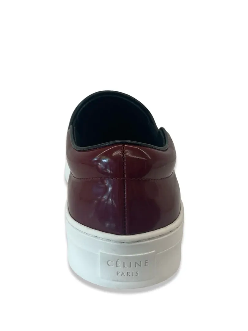 Celine Plum Slip On Sneakers. Size: 37