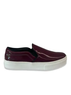 Celine Plum Slip On Sneakers. Size: 37