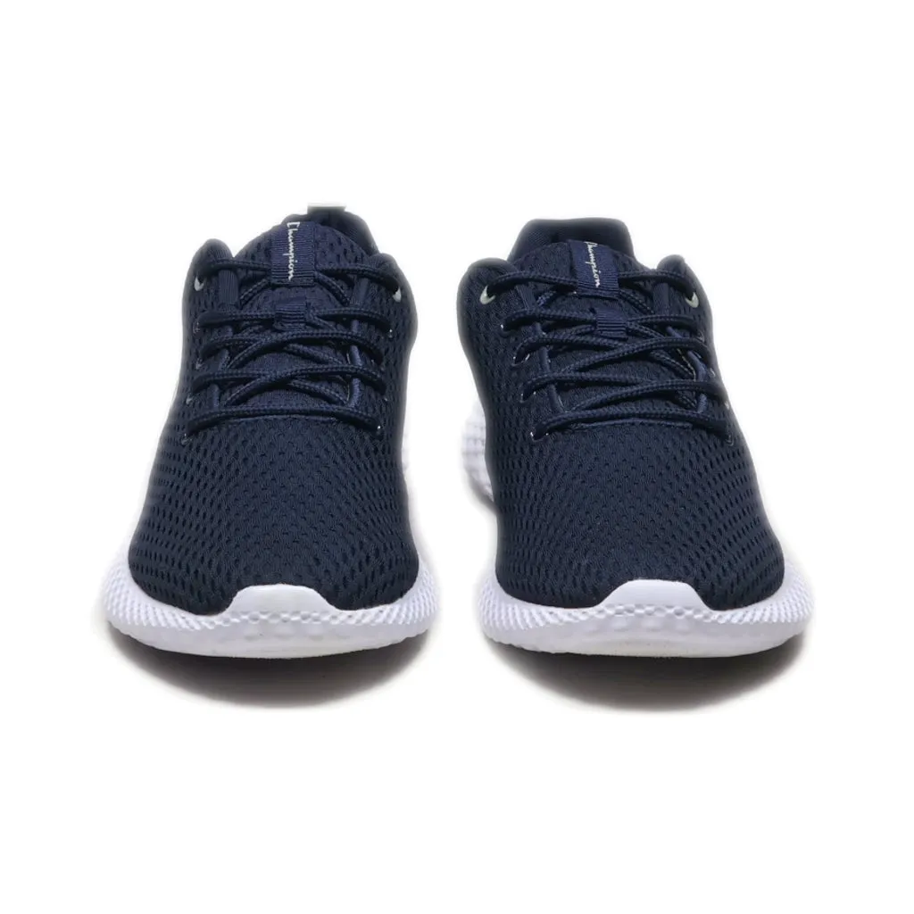 Champion Low Cut Sport Shoes Fabric Blue Colour For Men