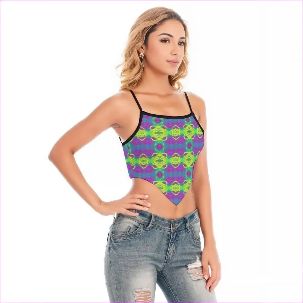Club Lights Womens Cami Tube Top