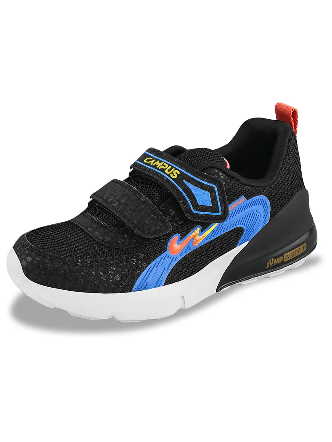 COMIC Black Kid's Sports Shoes