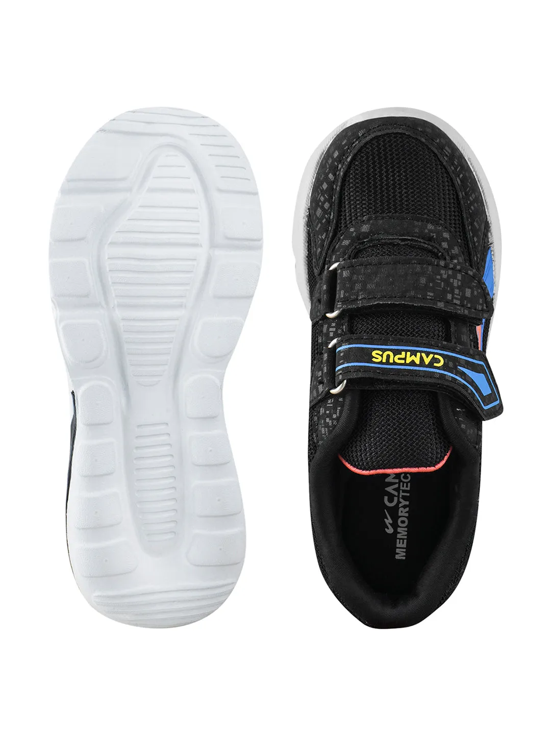 COMIC Black Kid's Sports Shoes