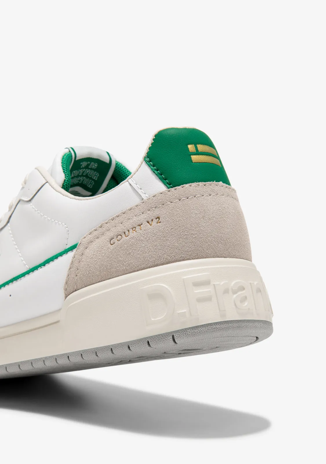 Court V2 Flag Basic White / Green