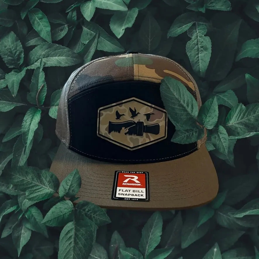 Custom Lonestar Leatherette Hat Patches backed with Durra-Bull Adhesive