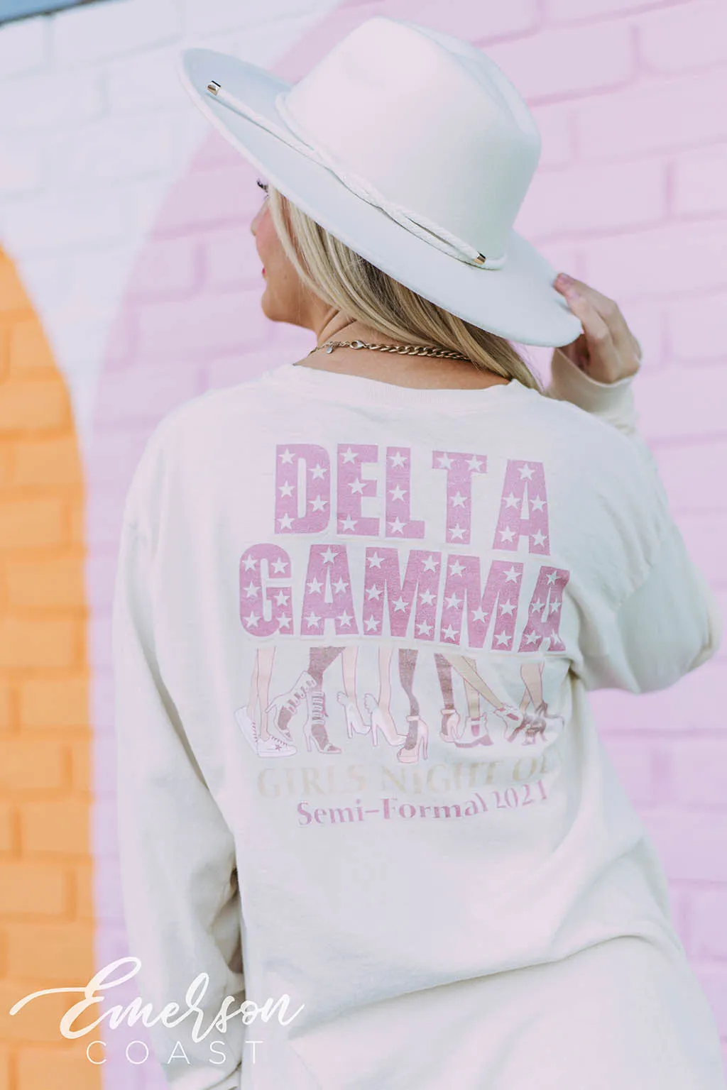 Delta Gamma Girls Night Out Semi Formal T-shirt
