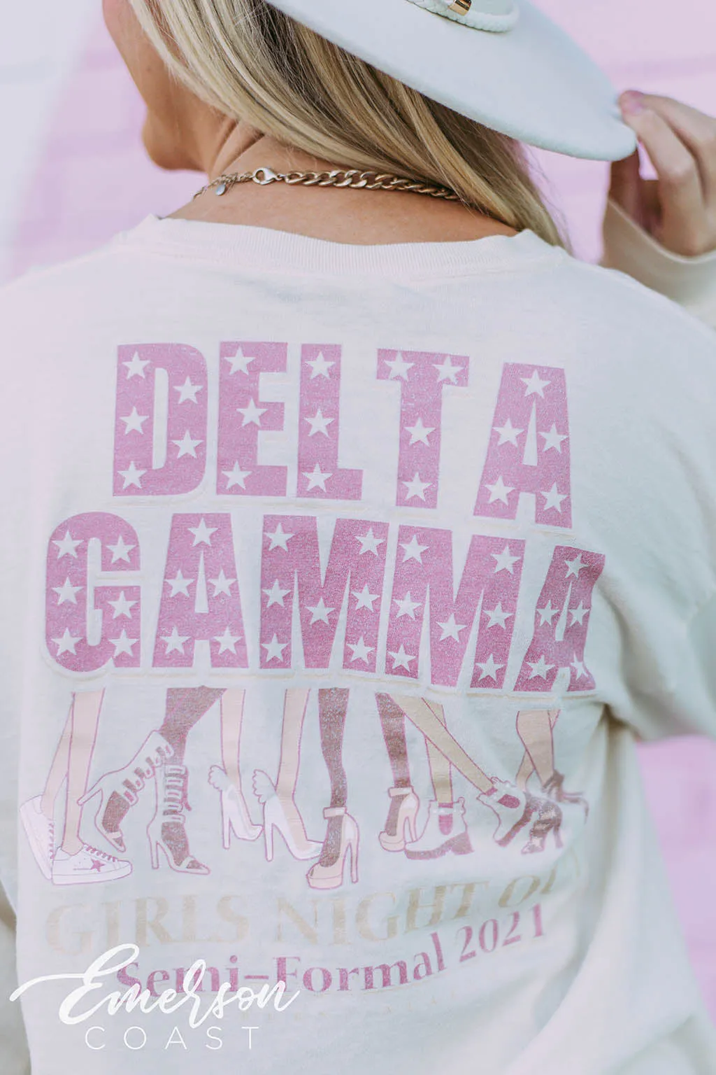 Delta Gamma Girls Night Out Semi Formal T-shirt