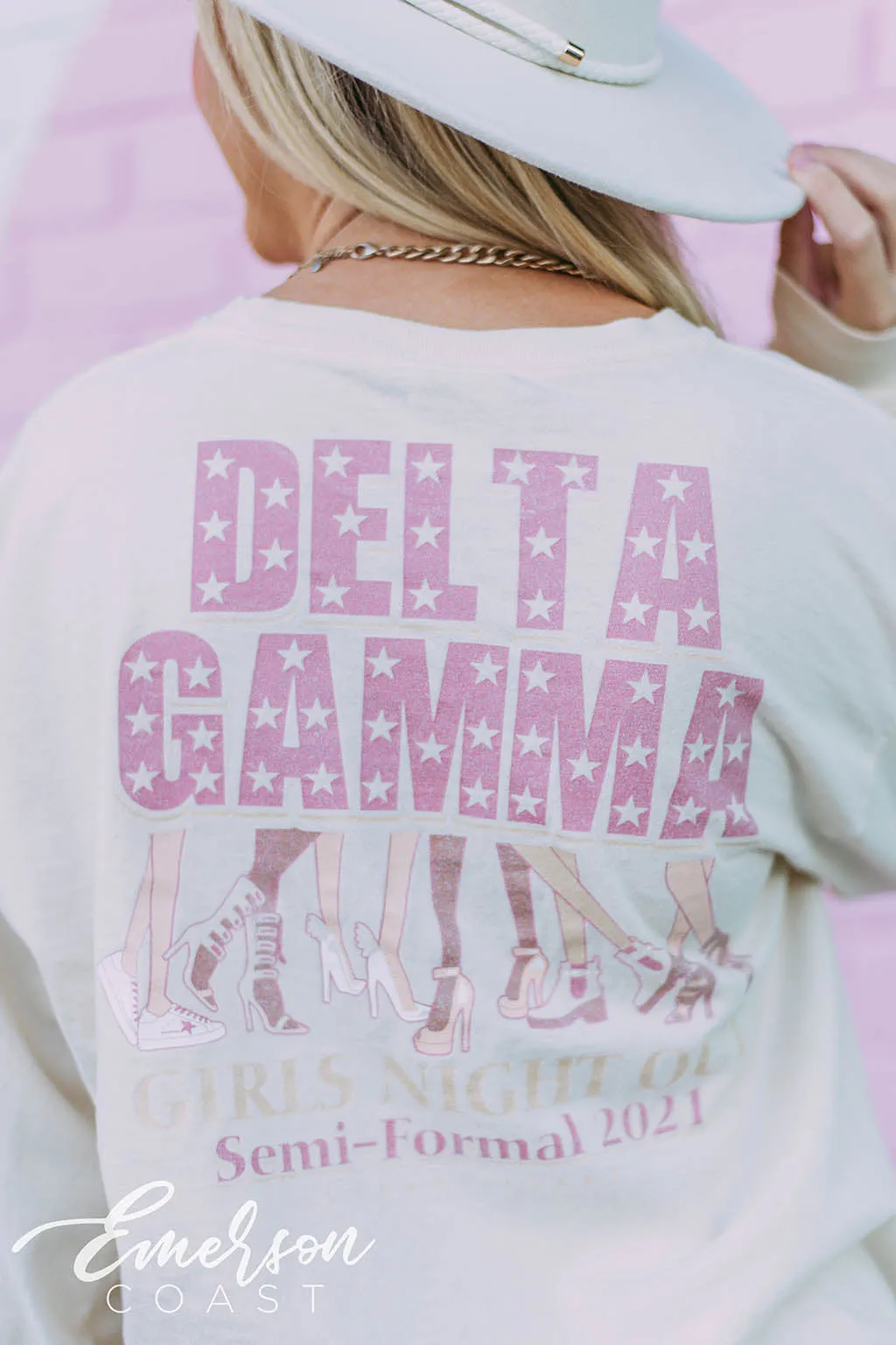 Delta Gamma Girls Night Out Semi Formal T-shirt