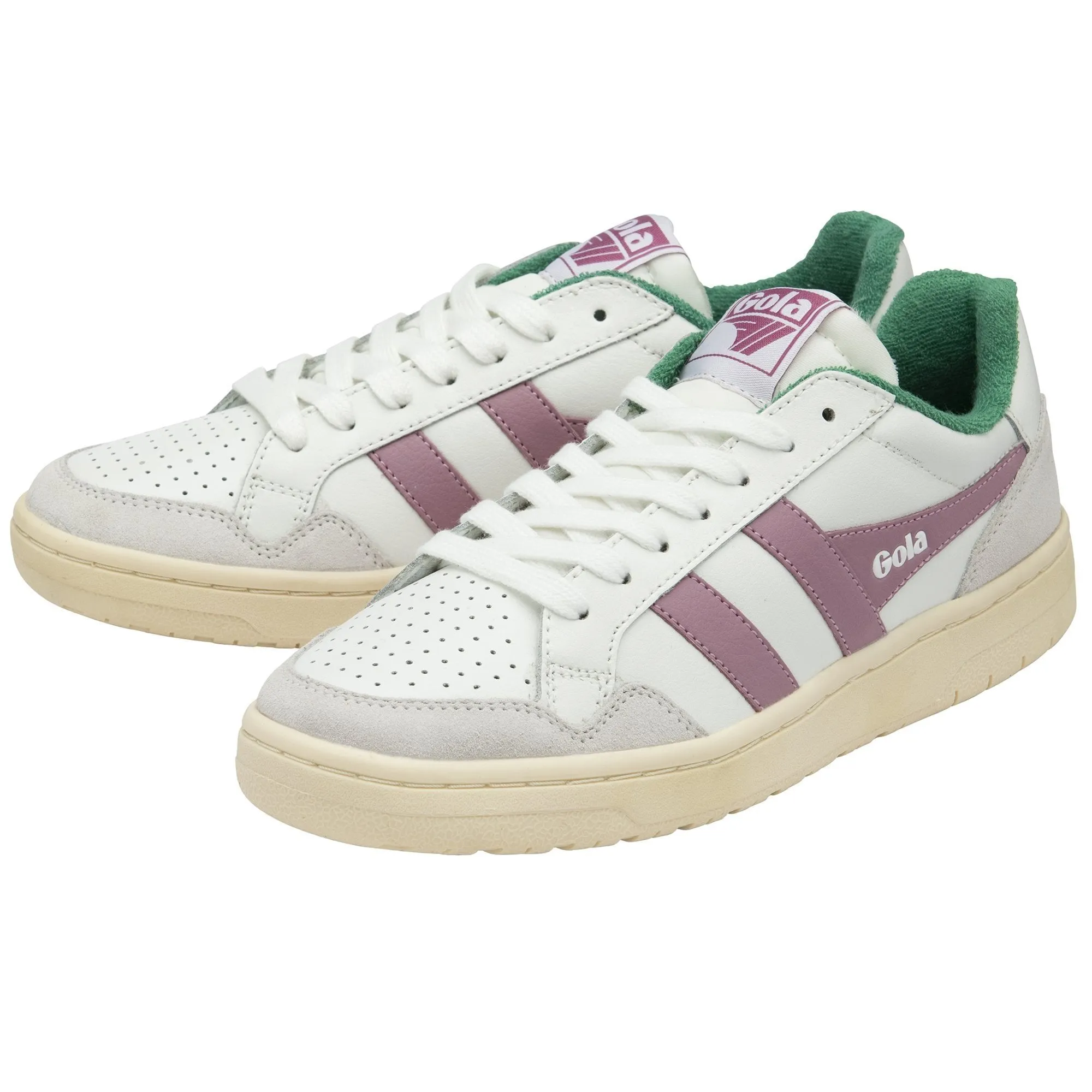 Eagle Sneakers (White/Candy/Emerald)