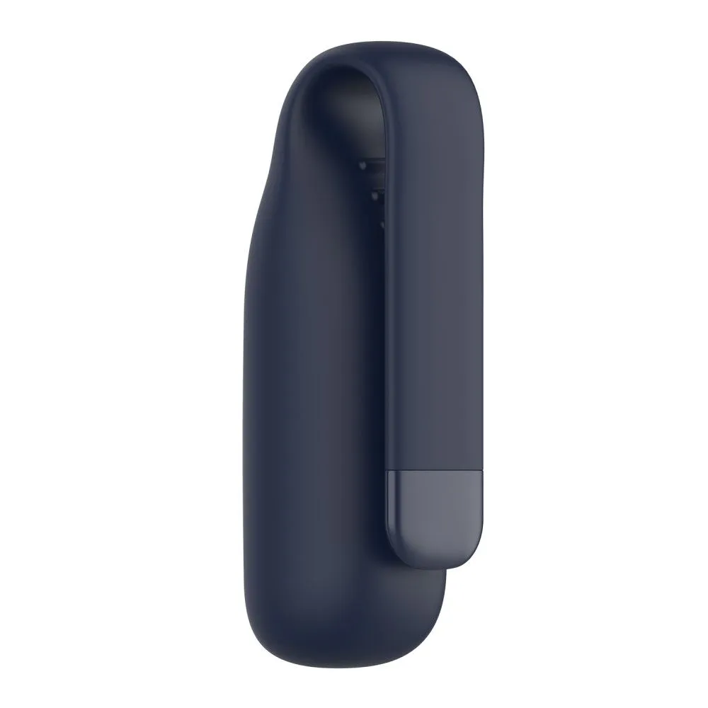 Fitbit Luxe silicone cover with clip holder - Midnight Blue