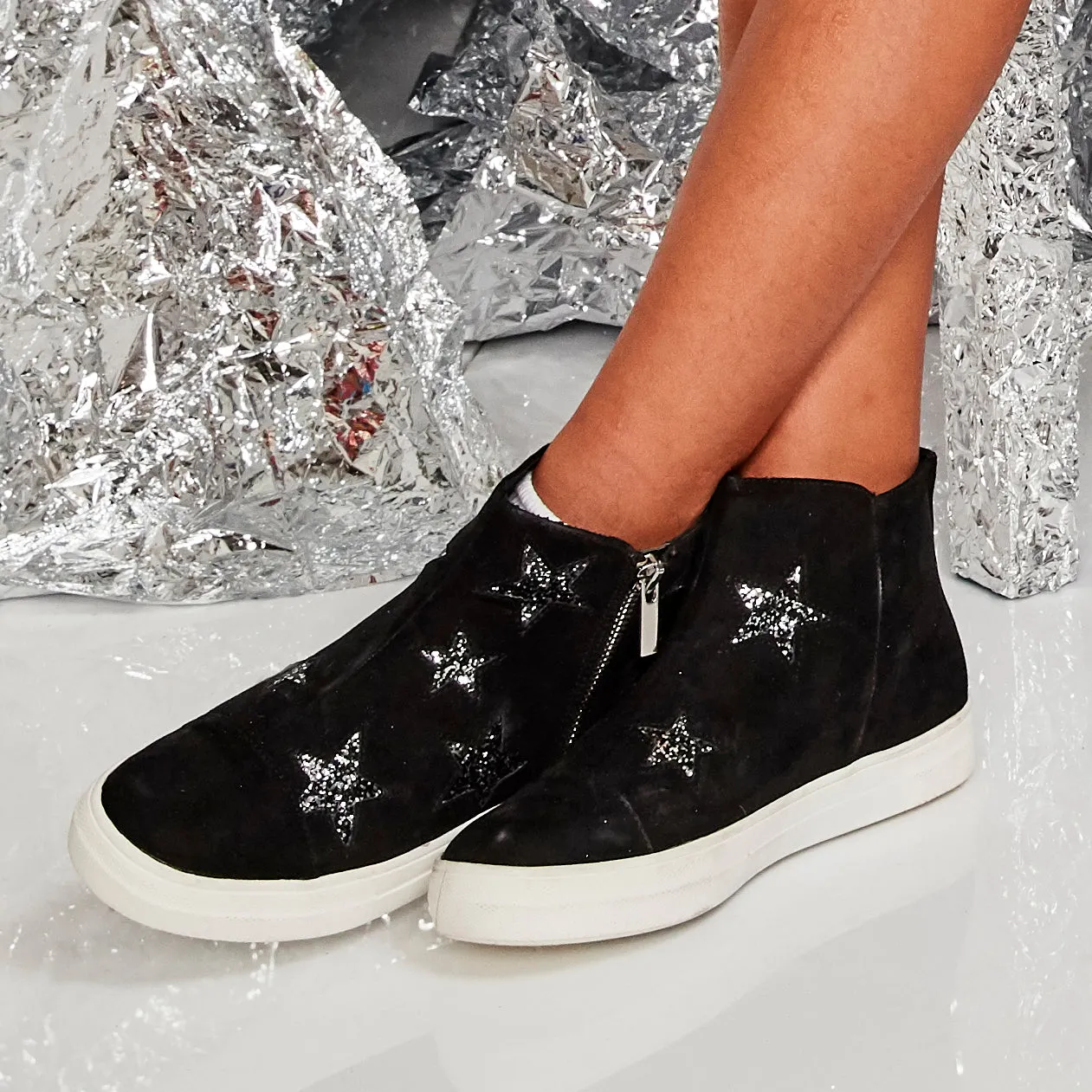 Glitter High Top