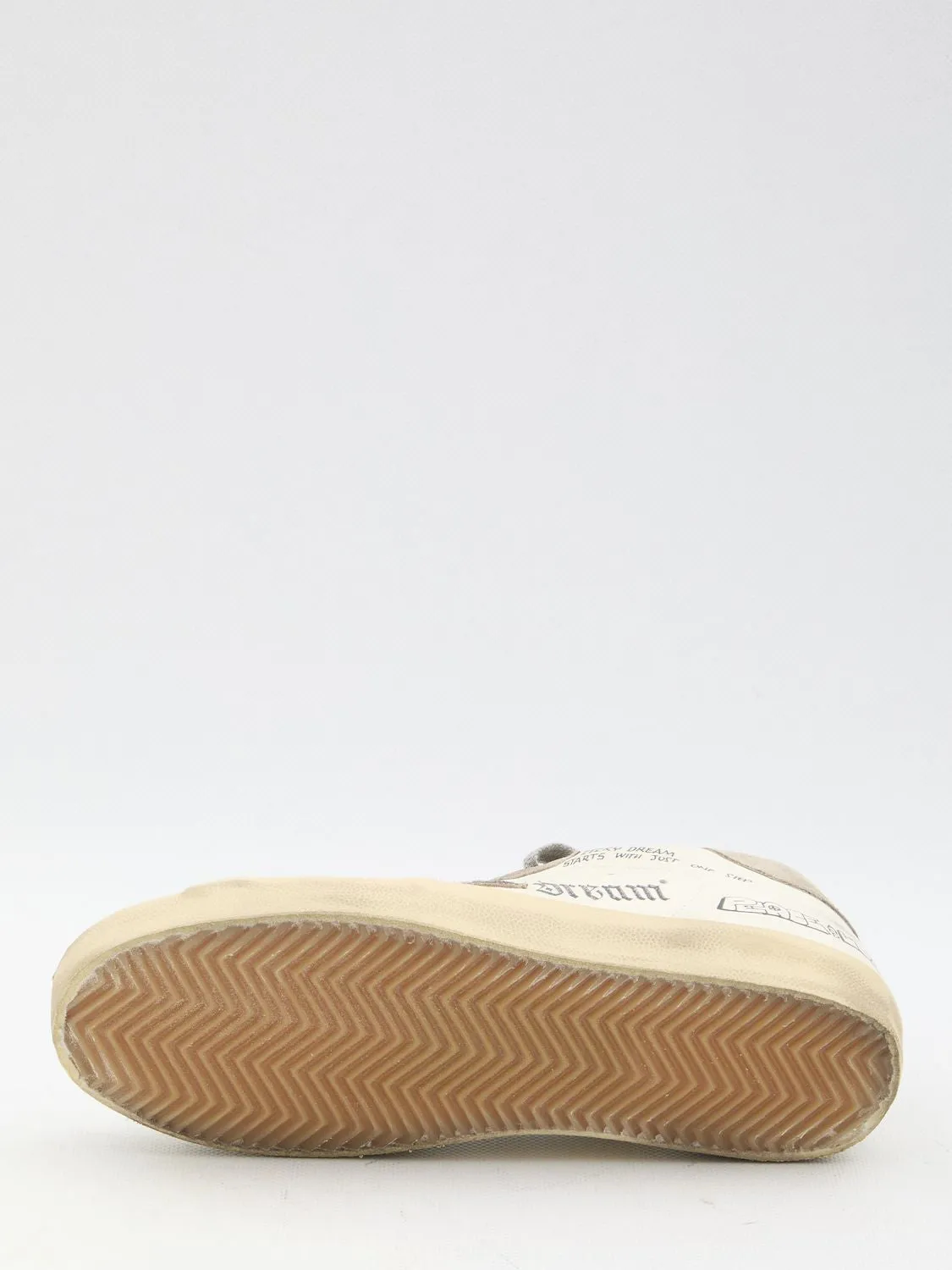GOLDEN GOOSE Vintage-Effort Sneakers with Dust Handbag