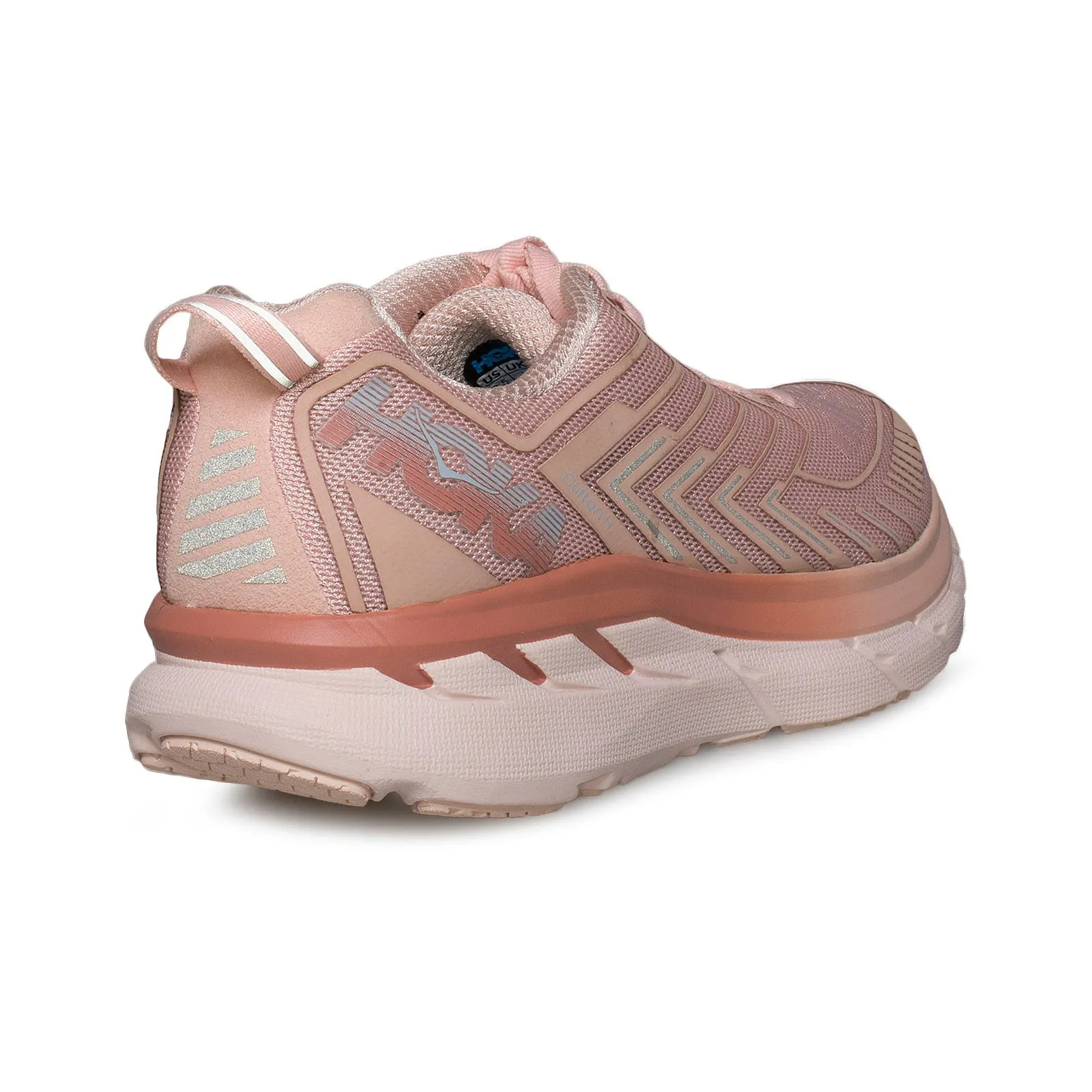 Hoka X OV Clifton 4 Pale Blush Running Shoes - Women's