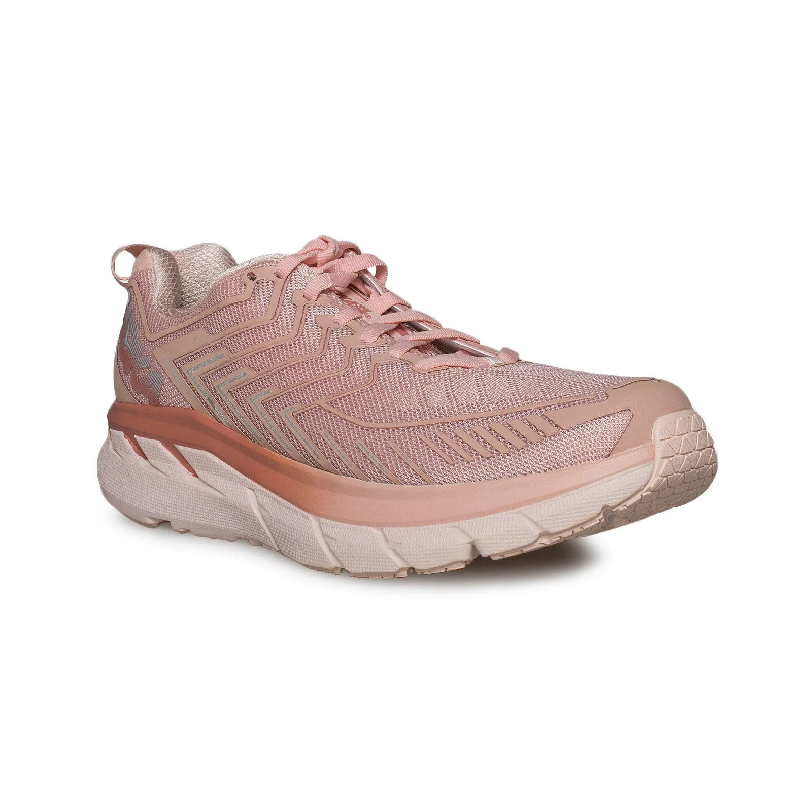 Hoka X OV Clifton 4 Pale Blush Running Shoes - Women's
