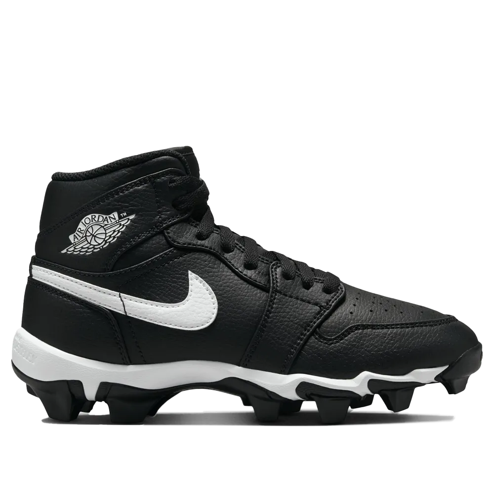 Jordan 1 Mid Little/Big Kids' Cleats