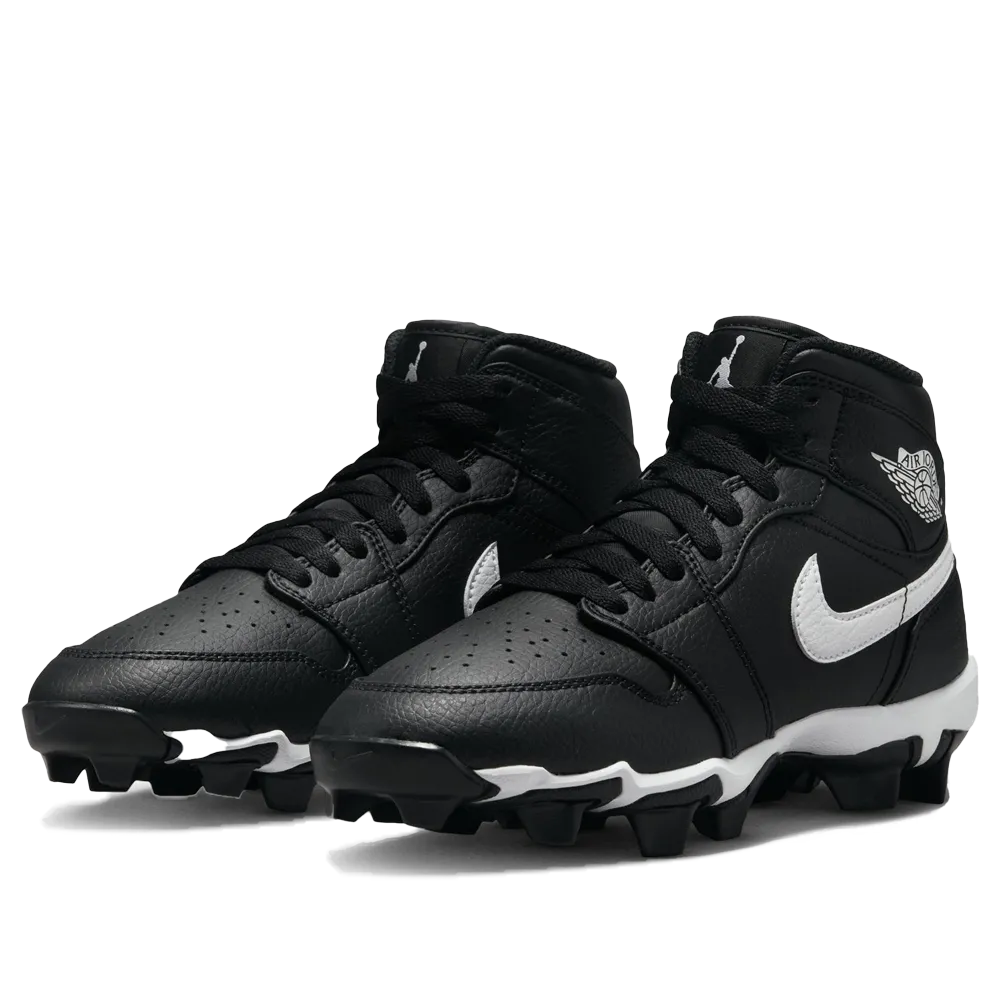 Jordan 1 Mid Little/Big Kids' Cleats