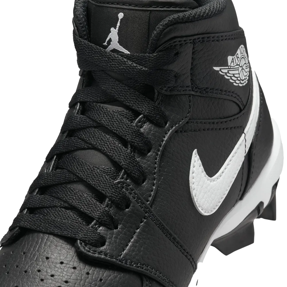 Jordan 1 Mid Little/Big Kids' Cleats