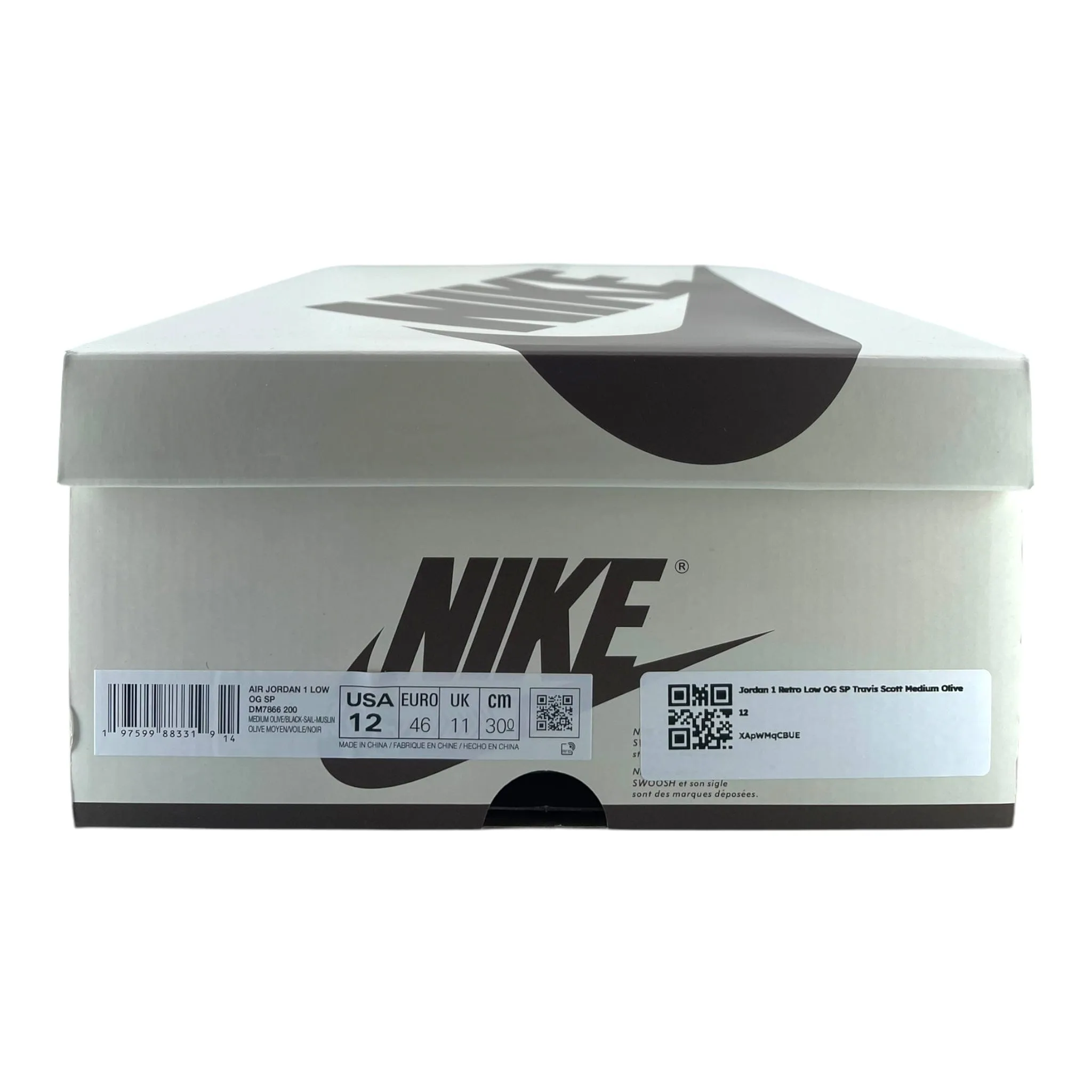 Jordan 1 Retro Low OG SP Travis Scott Medium Olive