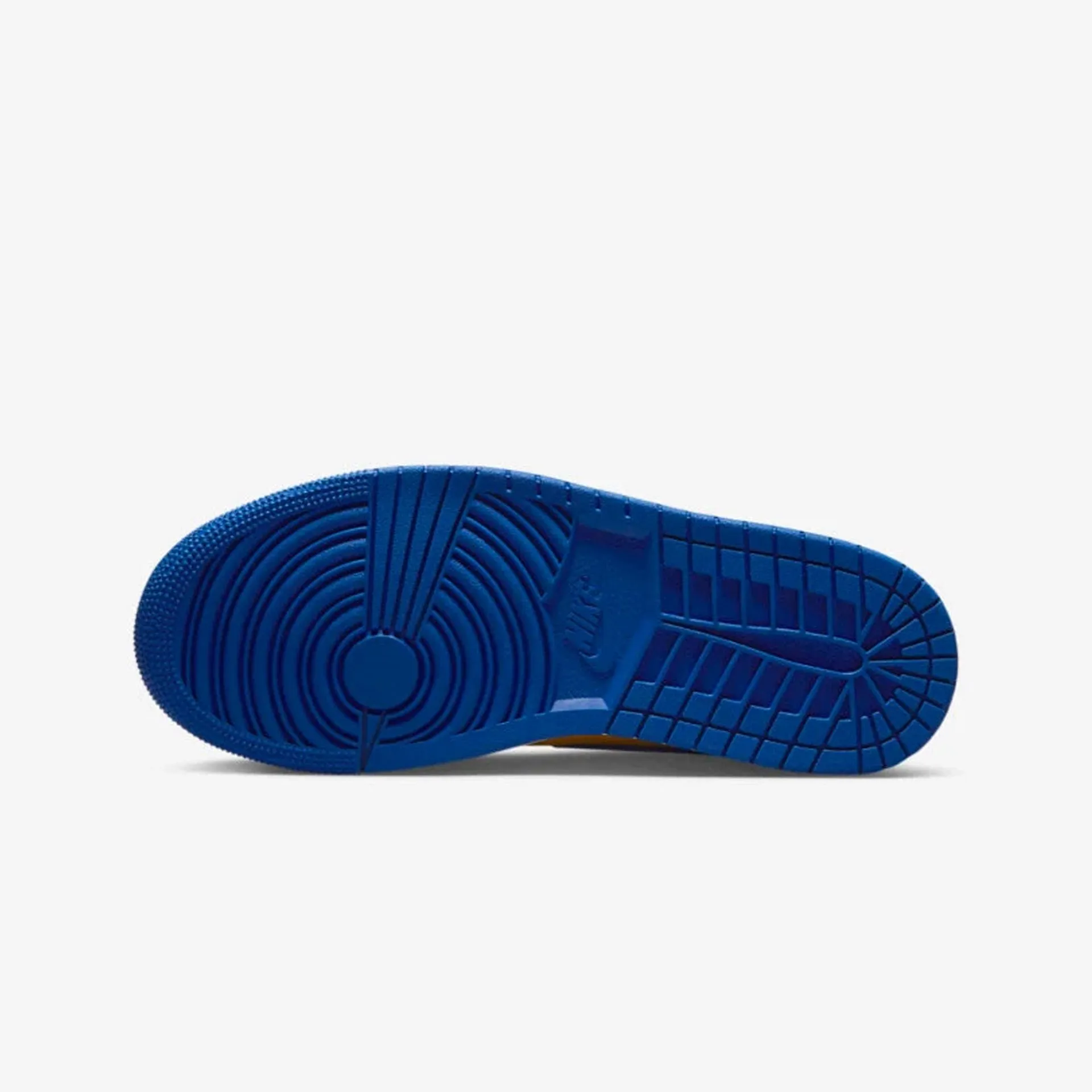 Jordan | WMN'S AIR JORDAN 1 RETRO HIGH OG  { VARSITY MAIZE/GAME ROYAL-SAIL