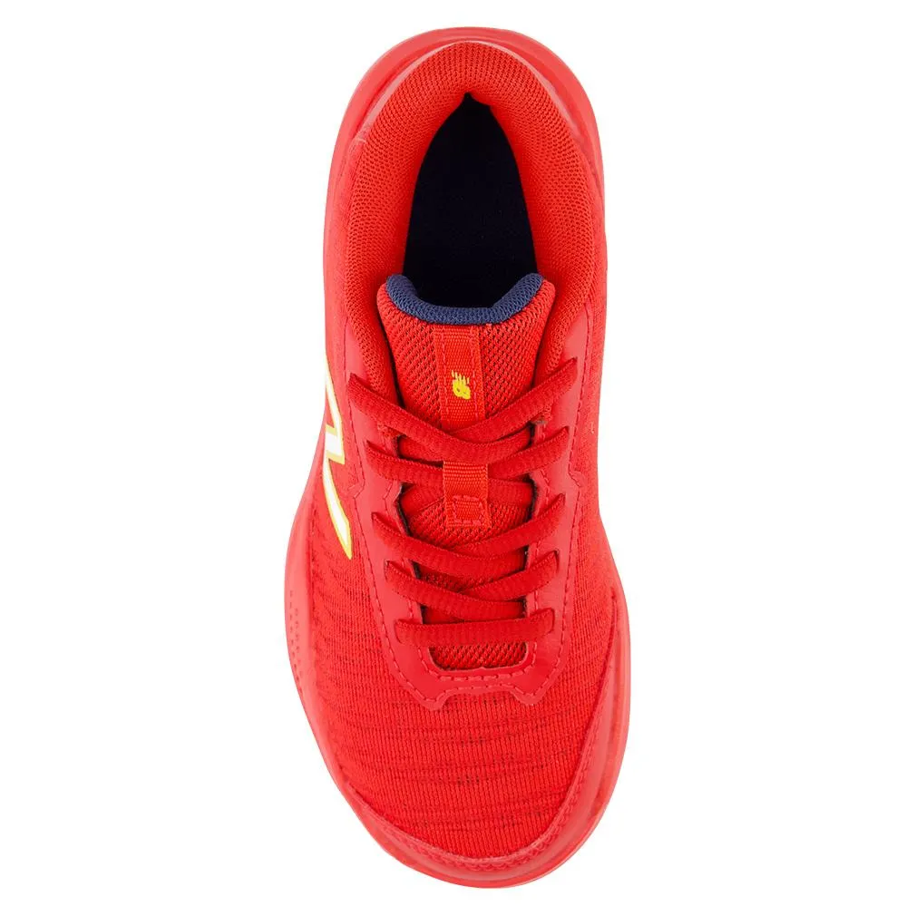 Juniors` 996v5 Tennis Shoes True Red