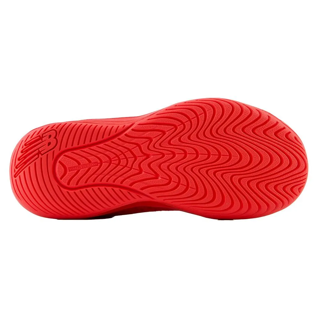 Juniors` 996v5 Tennis Shoes True Red