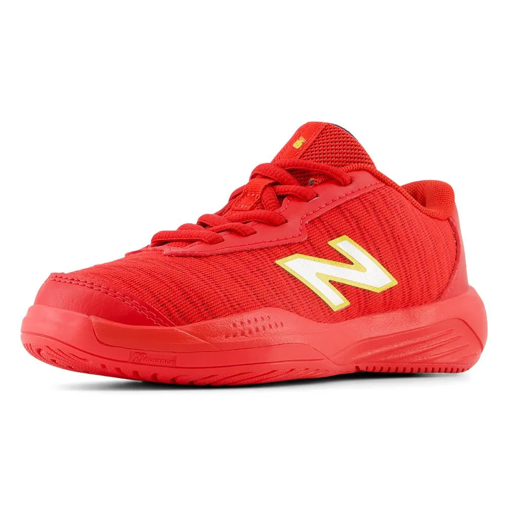 Juniors` 996v5 Tennis Shoes True Red