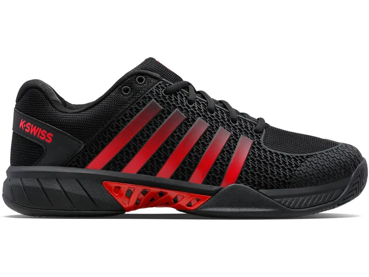 K-Swiss Men's Express Light Pickleball Pickleball Shoes in Black/Lollipop