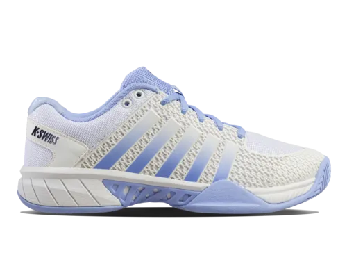 K-Swiss Women's Express Light Pickleball White Opnair Blue Shoes