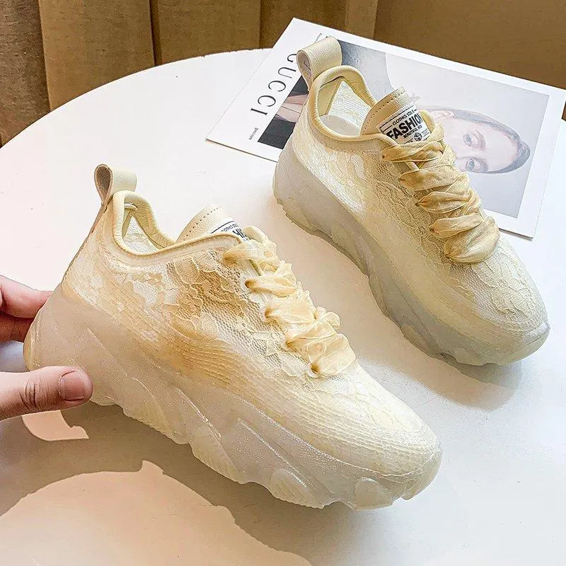 Lace Breathable Sports Shoes