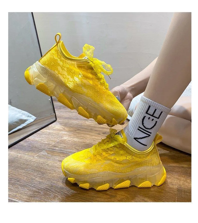 Lace Breathable Sports Shoes