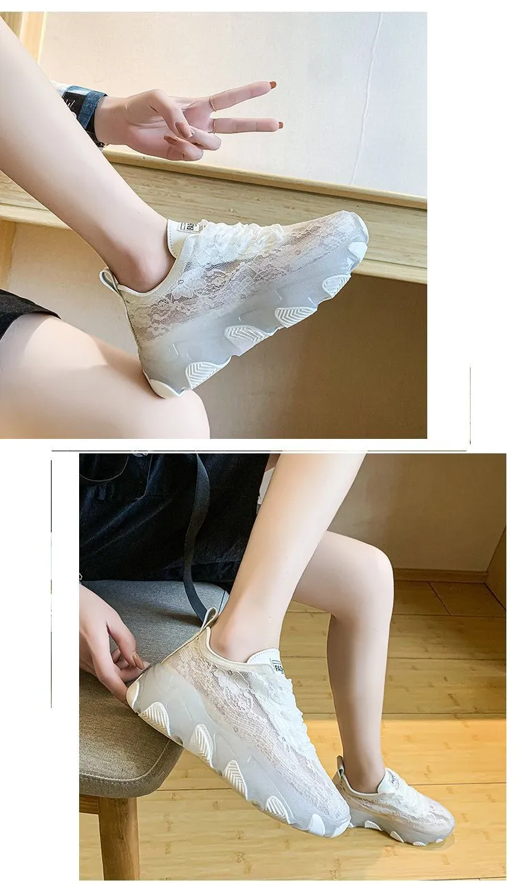 Lace Breathable Sports Shoes